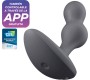 Satisfyer Connect SATISFYER - DEEP DIVER VIBRATING PLUG APP GREY