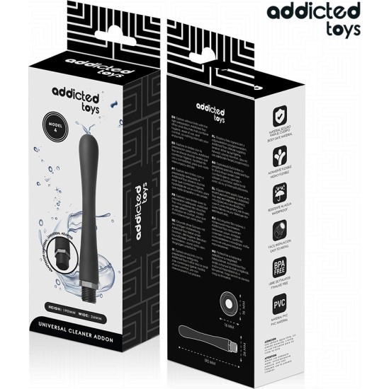Addicted Toys ANAL CLEANER WITH UNIVERSAL ADAPTER MODEL 4