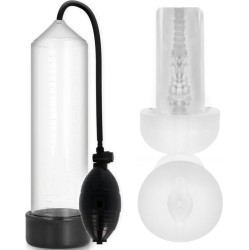 Pump Addicted RX3 TRANSPARENT WITH PLEASURE SLEEVE