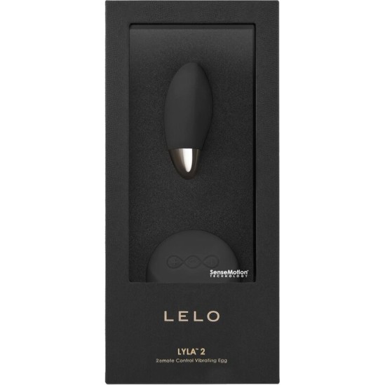 Lelo LYLA 2 INSIGNIA DESIGN EDITION BLACK MASSAGER EGG