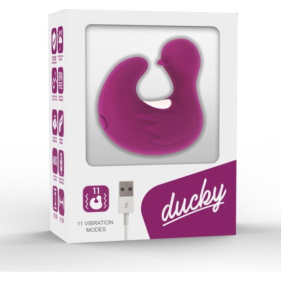 Coverme DUCKYMANIA RECHARGEABLE SILICONE STIMULATING DUCK THIMBLE