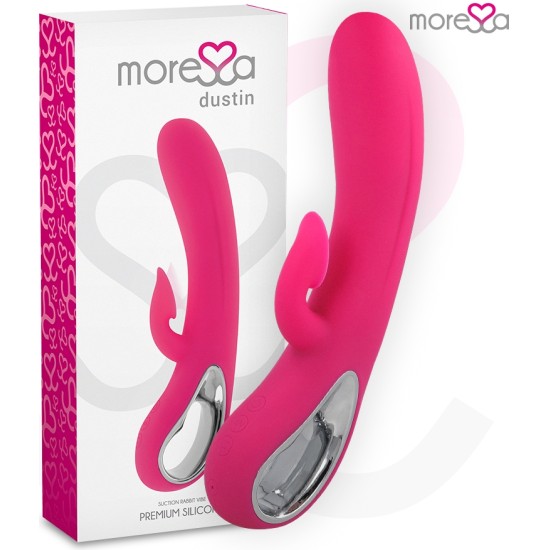 Moressa DUSTIN CLITORAL SUCTION AND POWERFUL VIBRATION PREMIUM SILICONE RECHARGEABLE
