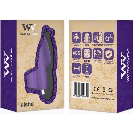 Womanvibe AISHA SILICONE STIMULATOR FINGER