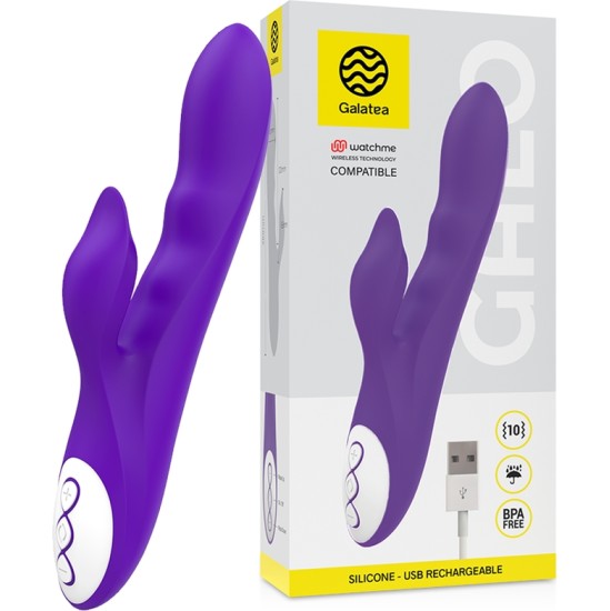 Galatea GALO LILAC VIBRATOR COMPATIBLE WITH WATCHME WIRELESS TECHNOLOGY