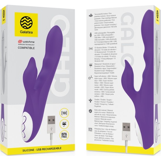 Galatea GALO LILAC VIBRATOR COMPATIBLE WITH WATCHME WIRELESS TECHNOLOGY