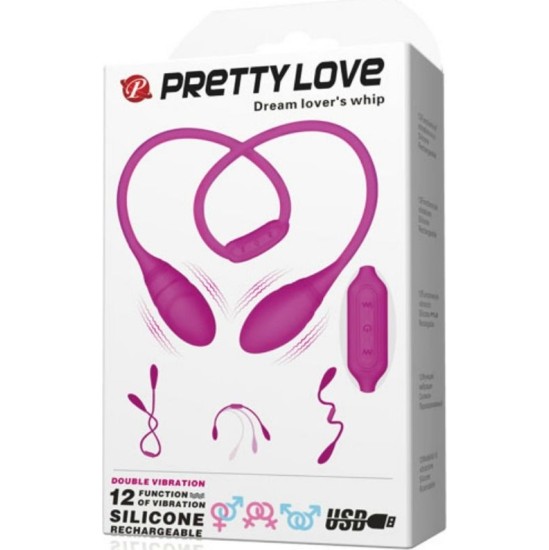 Pretty Love Smart PRETTY LOVE - UNISEX STIMULATOR DREAM LOVERS WHIP