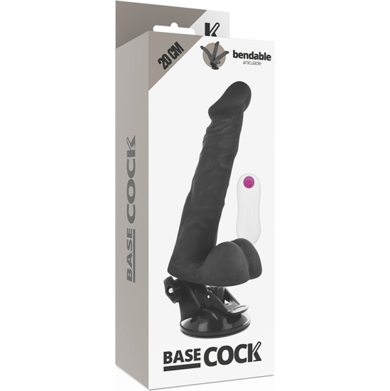 Basecock REALISTIC ARTICULABLE REMOTE CONTROL BLACK 20 CM -O- 4.5 CM