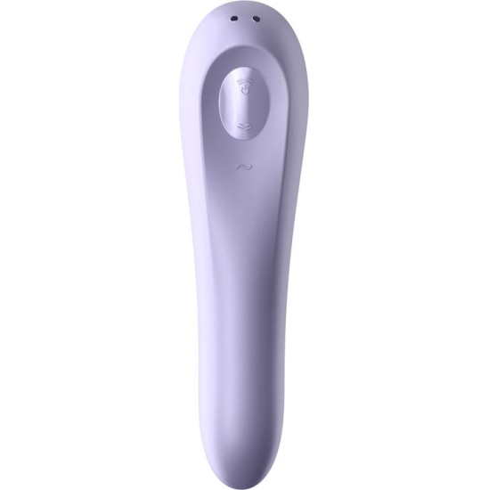 Satisfyer Connect SATISFYER - DUAL PLEASURE AIR PULSE VIBRATOR MAUVE