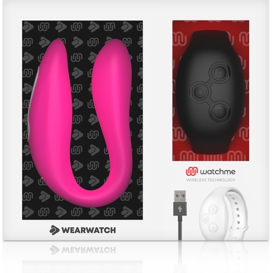 Wearwatch WATCHME DUAL TECHNOLOGY VIBRATOR FUCHSIA/AZABACHE