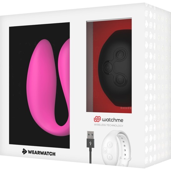 Wearwatch WATCHME DUAL TECHNOLOGY VIBRATOR FUCHSIA/AZABACHE