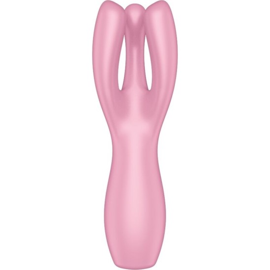 Satisfyer Vibrator SATISFYER - THREESOME 3 VIBRATOR PINK
