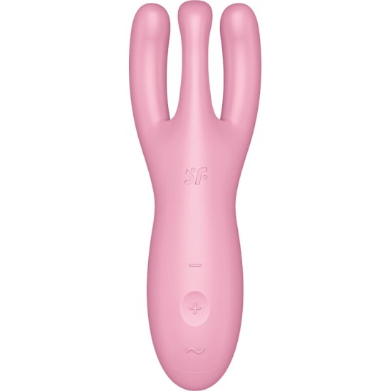 Satisfyer Connect SATISFYER - THREESOME 4 VIBRATOR APP PINK