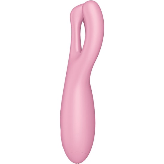 Satisfyer Connect SATISFYER - THREESOME 4 VIBRATOR APP PINK