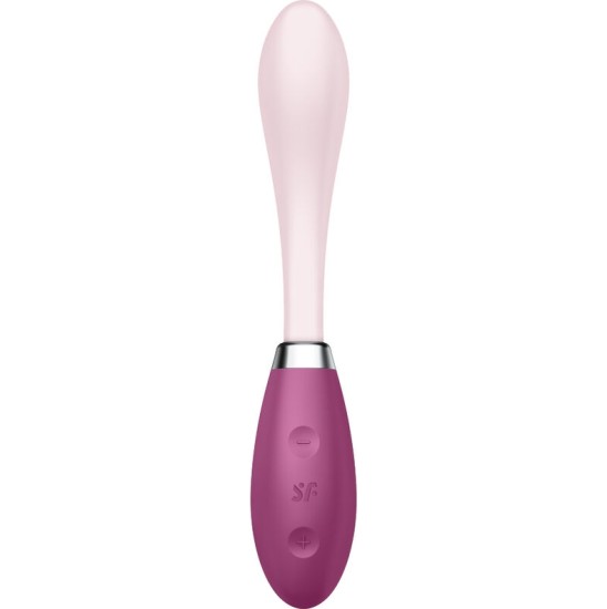 Satisfyer Vibrator SATISFYER - G-SPOT FLEX 3 MULTI VIBRATOR RED