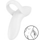 Satisfyer Vibrator SATISFYER - BOLD LOVER FINGER VIBRATOR WHITE