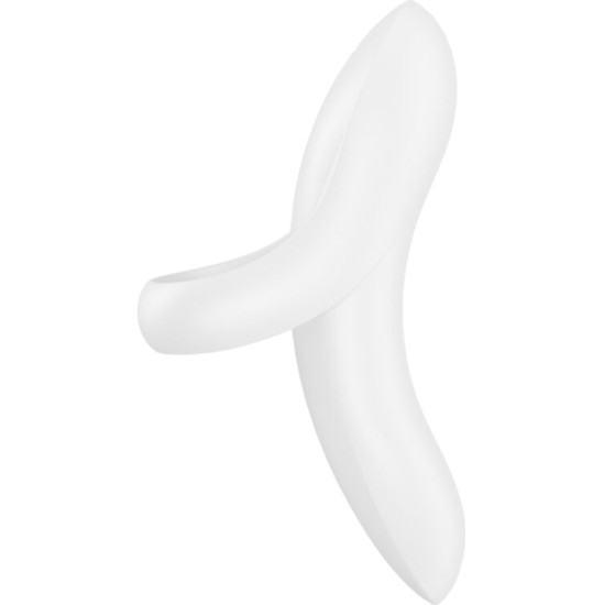 Satisfyer Vibrator SATISFYER - BOLD LOVER FINGER VIBRATOR WHITE