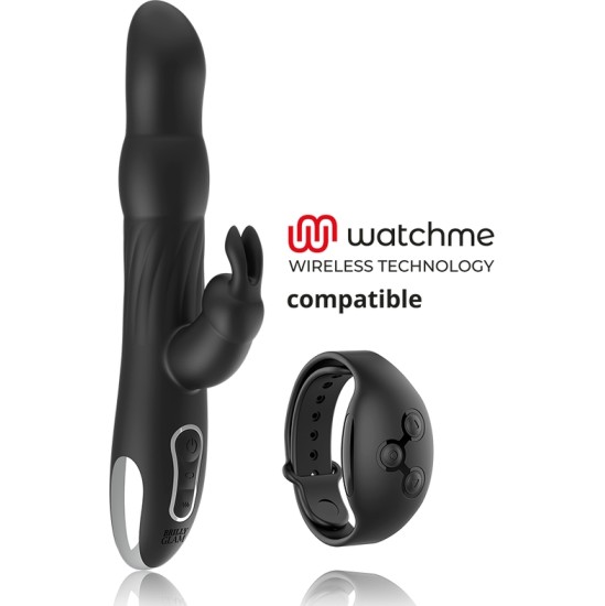 Brilly Glam MOEBIUS RABBIT VIBRATOR & ROTATOR COMPATIBLE WITH WATCHME WIRELESS TECHNOLOGY