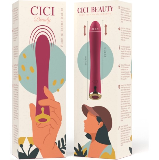 Cici Beauty PREMIUM SILICONE PUSH BULLET