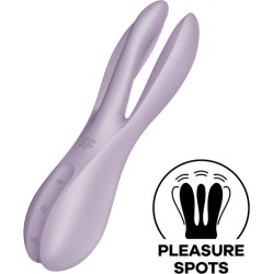 Satisfyer Vibrator SATISFYER - THREESOME 2 VIBRATOR VIOLET