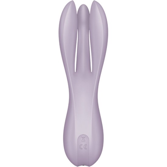 Satisfyer Vibrator SATISFYER - THREESOME 2 VIBRATOR VIOLET