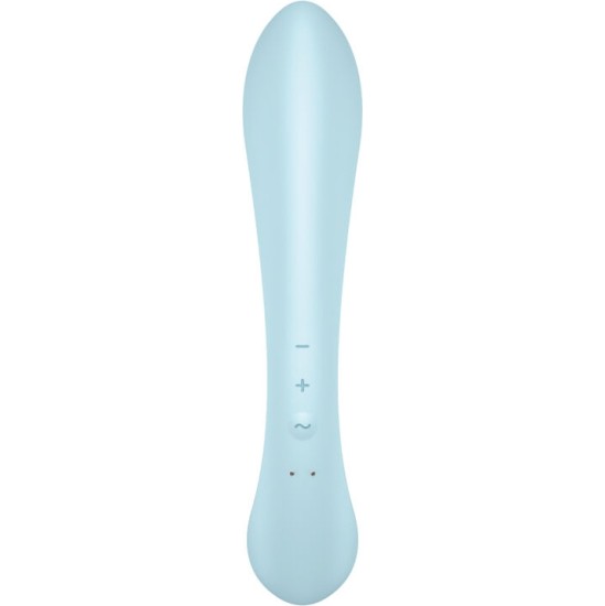 Satisfyer Vibrator SATISFYER - TRIPLE OH HYBRID VIBRATION BLUE