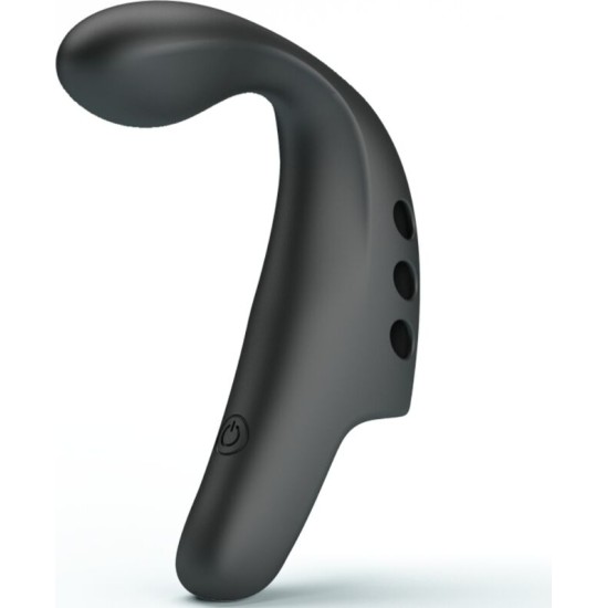 Pretty Love Flirtation PRETTY LOVE - BLACK GORGON VIBRATOR THIMBLE