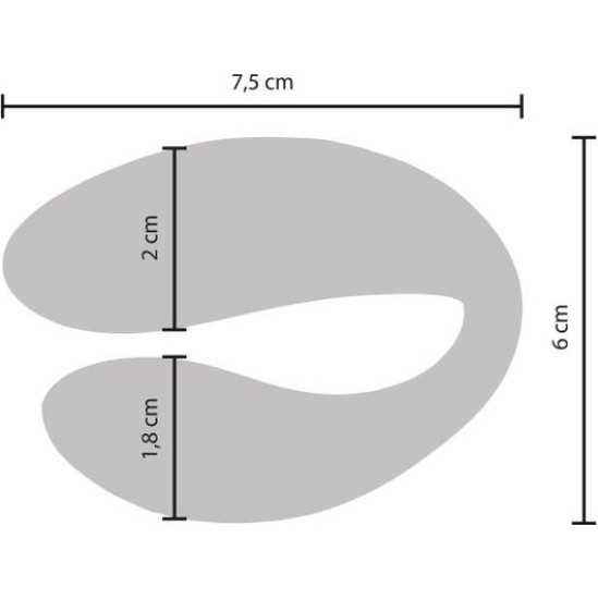 Xocoon BOUND LOVE COUPLES VIBRATOR PURPLE