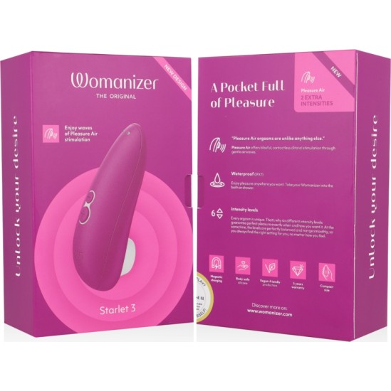 Womanizer STARLET 3 CLITORAL STIMULATOR VIOLET