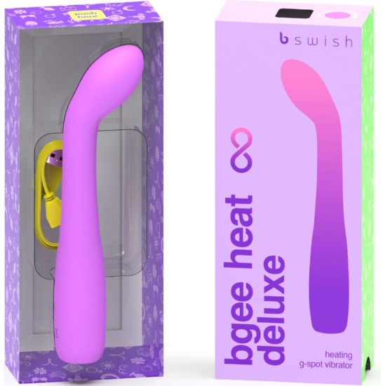 B Swish BGEE HEAT INFINITE DELUXE RECHARGEABLE VIBRATOR LAVENDER SILICONE