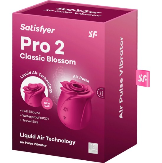 Satisfyer Air Pulse SATISFYER - AIR PULSE PRO 2 CLASSIC BLOSSOM VIBRATOR