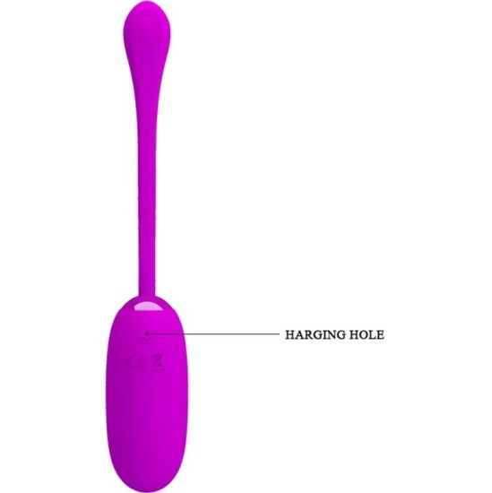 Pretty Love Smart PRETTY LOVE - JULIUS WATERPROOF-RECHARGEABLE VIBRATING EGG PURPLE