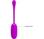 Pretty Love Smart PRETTY LOVE - JULIUS WATERPROOF-RECHARGEABLE VIBRATING EGG PURPLE