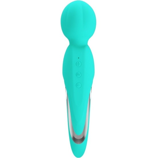 Pretty Love Flirtation PRETTY LOVE - WALTER VIBRATOR WAND AQUA GREEN