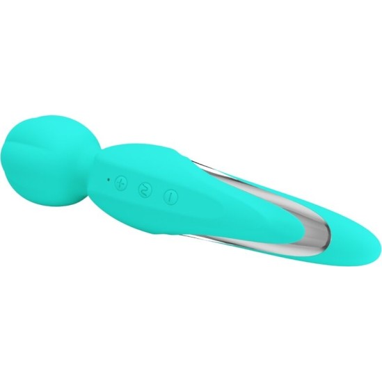Pretty Love Flirtation PRETTY LOVE - WALTER VIBRATOR WAND AQUA GREEN