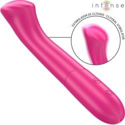 Intense Fun INTENSE - PATY VIBRATOR 19 CM FLEXIBLE 10 VIBRATIONS MODEL 2 PINK