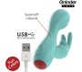 Oninder Cute LOVE BUNNY G-SPOT CLITORAL VIBRATOR - FREE WORLDWIDE APP