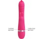 Pretty Love PHOENIX MULTIFUNCTION RABBIT VIBRATOR PINK