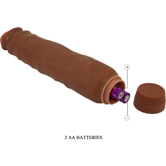 Baile JACK REALISTIC VIBRATOR 26 CM MULATTO