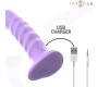 Intense Fun INTENSE - BRENDA VIBRATOR SIZE M SPIRAL DESIGN 10 VIBRATIONS PURPLE REMOTE CONTROL