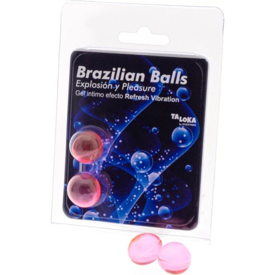 Taloka 2 BRAZILIAN BALLS REFRESH VIBRATING EFFECT EXCITING GEL