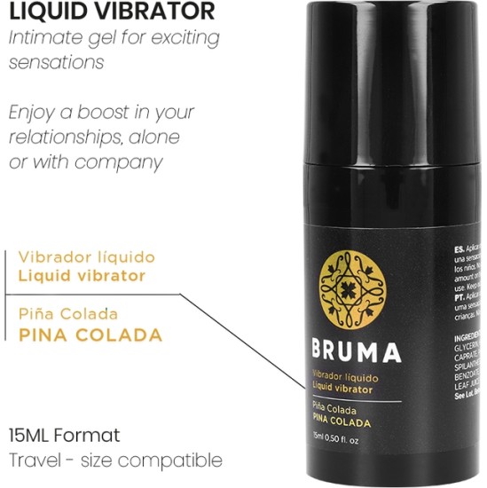 Bruma LIQUID VIBRATOR ULTRA SLIDING PINA COLADA 15 ML