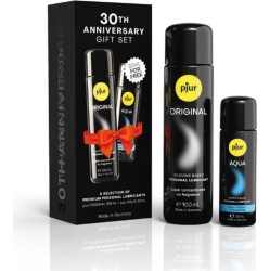 Pjur SET 30TH ANNIVERSARY ORIGINAL 100 ML + AQUA 30 ML AS A GIFT