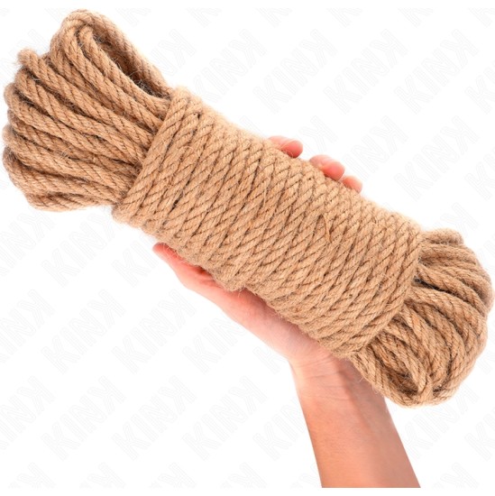 Kink Rope Arts KINK - HEMP ROPE WITH METAL HEAD 20 METER