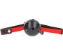 Kink Collar & Gag KINK - HOLLOW HARD MOUTH 4.5 CM GAG WITH ELASTIC BELT 56 x 1.5 CM