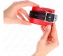 Kink Wrist Restraint KINK - WRIST RESTRAINTS RED WITH BLACK BELT ADJUSTABLE 17-28 CM X 6 CM