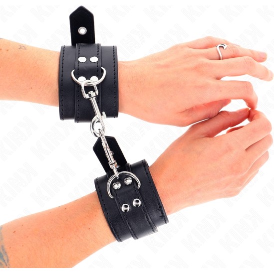 Kink Wrist Restraint KINK - WRIST RESTRAINTS WITH STUDS 35 X 6 CM