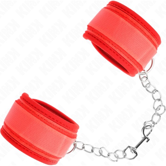 Kink Wrist Restraint KINK - NEOPRENE WRIST RESTRAINTS RED 42 X 5 CM