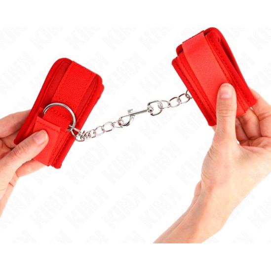 Kink Wrist Restraint KINK - NEOPRENE WRIST RESTRAINTS RED 42 X 5 CM