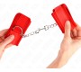 Kink Wrist Restraint KINK - NEOPRENE WRIST RESTRAINTS RED 42 X 5 CM