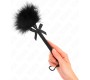 Kink Impact & Touch KINK - NYLON ROPE WAND WITH TICKLE FEATHERS AND BLACK BOW 25 CM